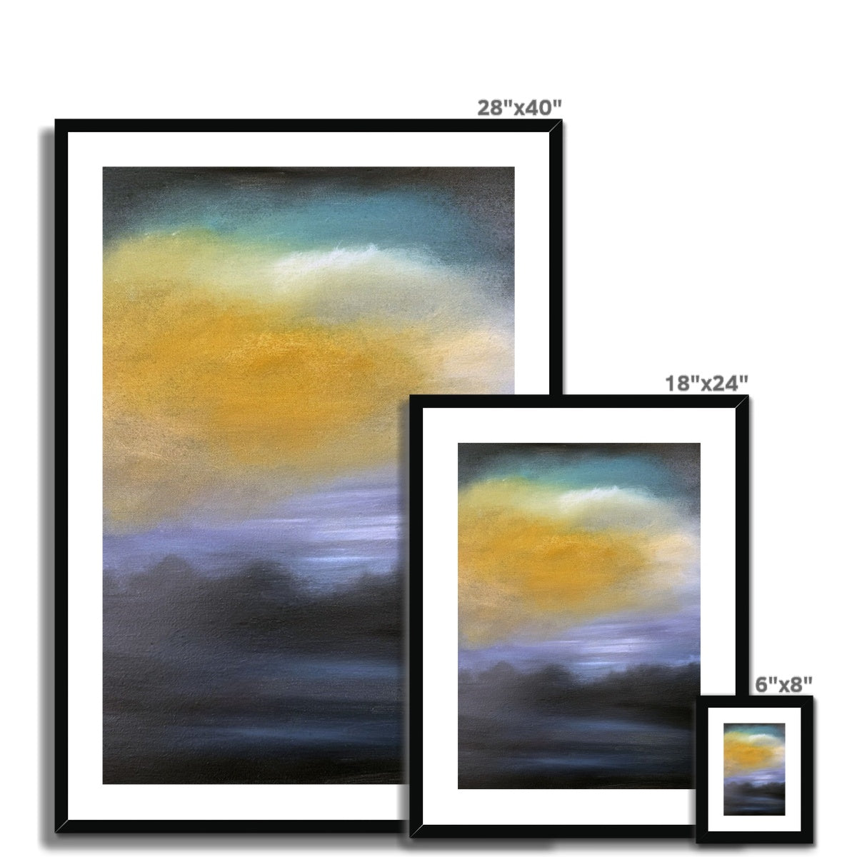 Until Dusk Framed & Mounted Print