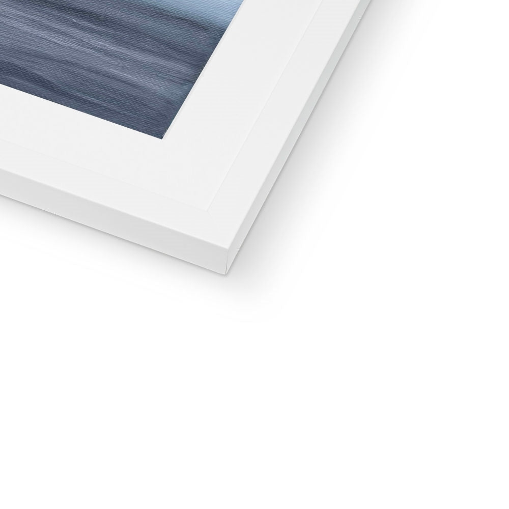 Silent Grey Framed & Mounted Print