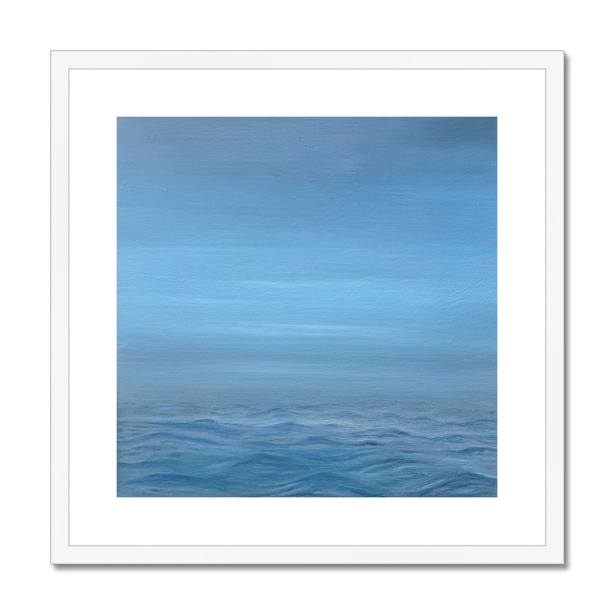 Blue Horizon Framed & Mounted Print
