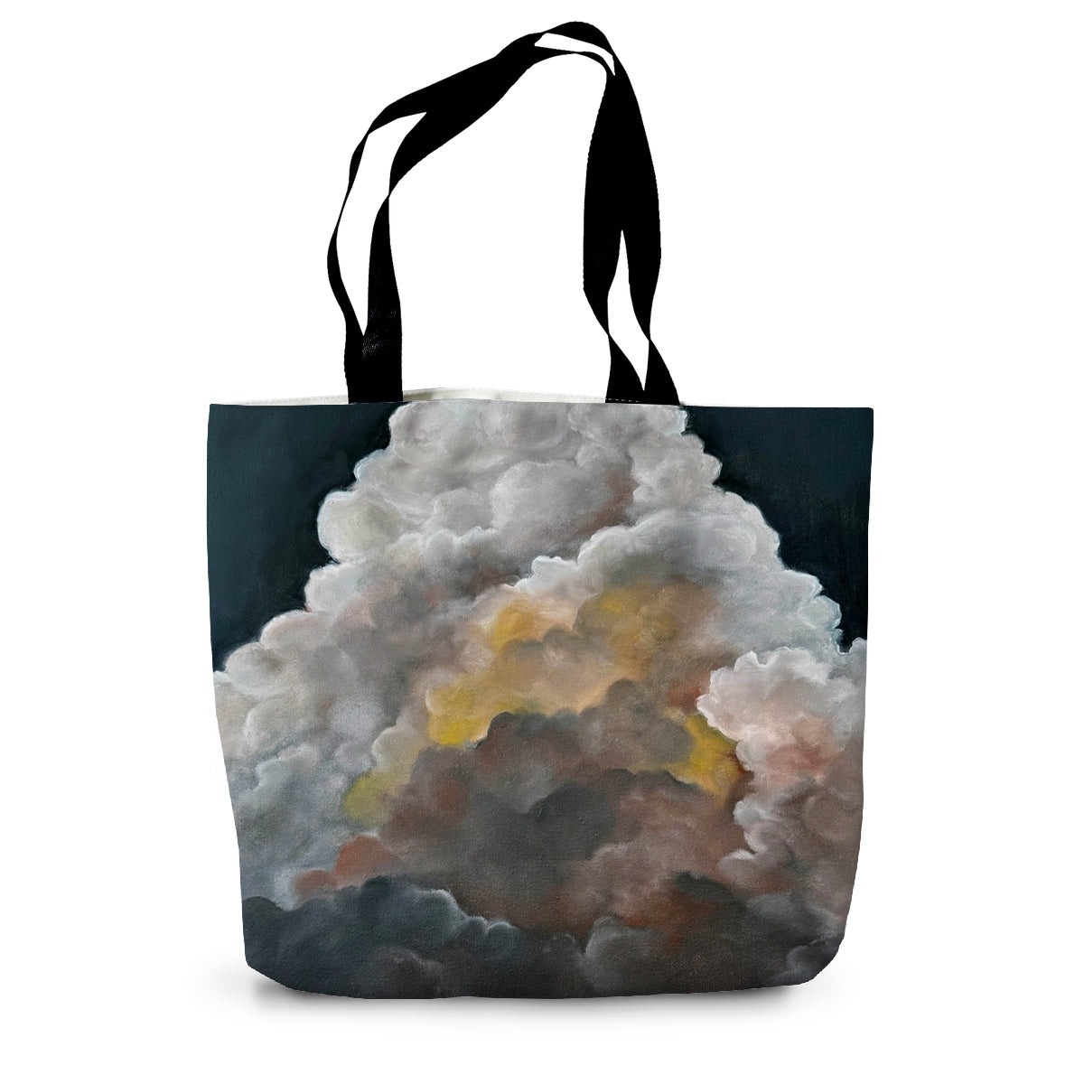 Landscape of Cream Canvas Tote Bag