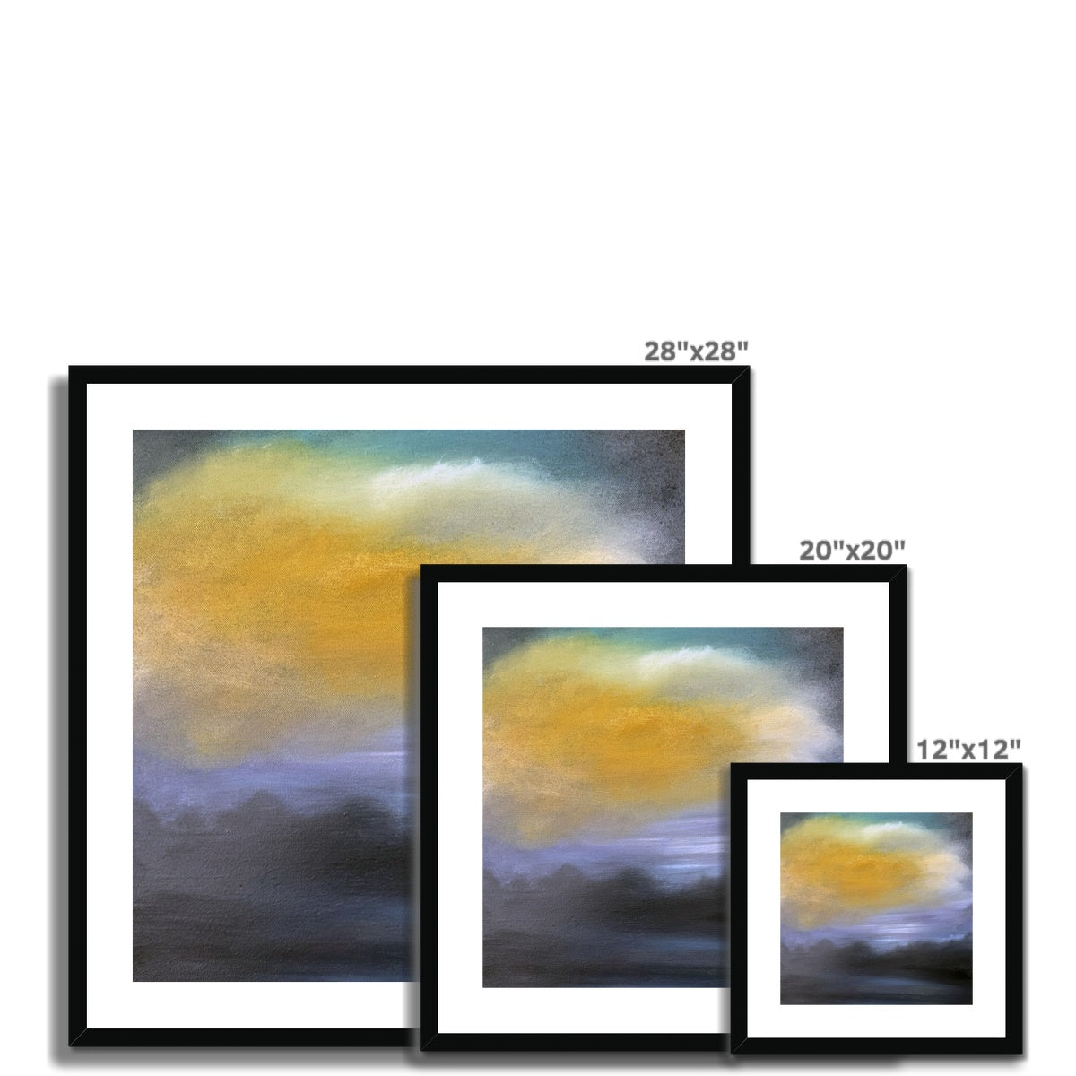 Until Dusk Framed & Mounted Print