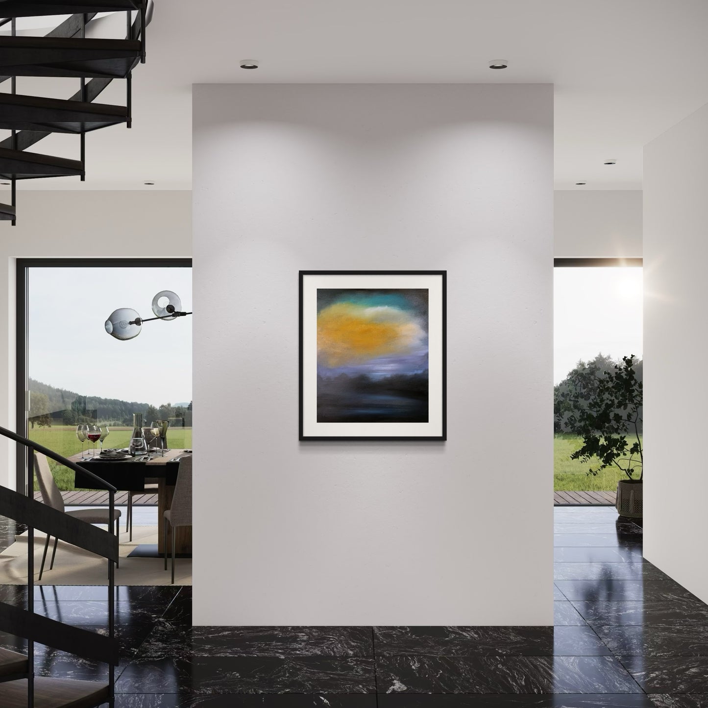 Until Dusk Framed & Mounted Print