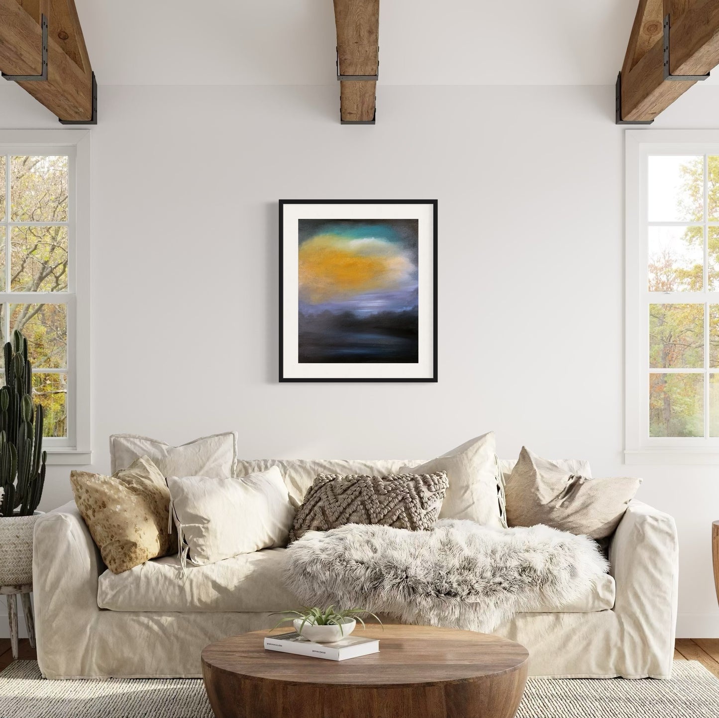 Until Dusk Framed & Mounted Print