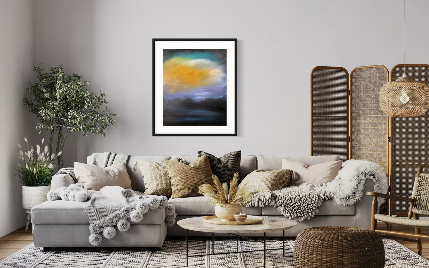 Until Dusk Framed & Mounted Print