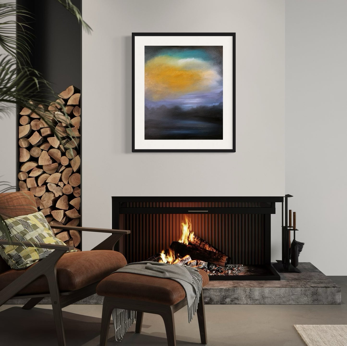 Until Dusk Framed & Mounted Print