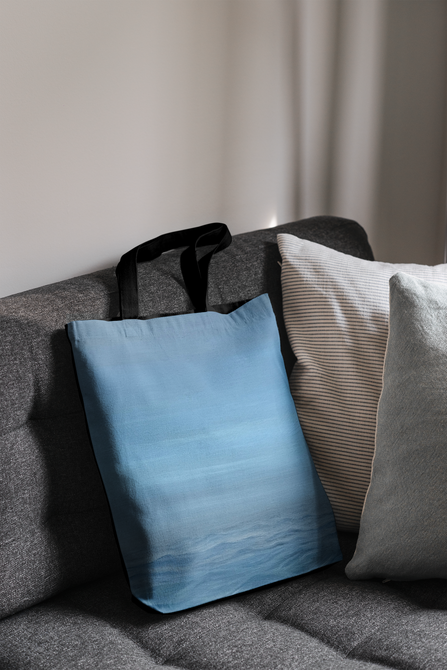 Blue Horizon Canvas Tote Bag