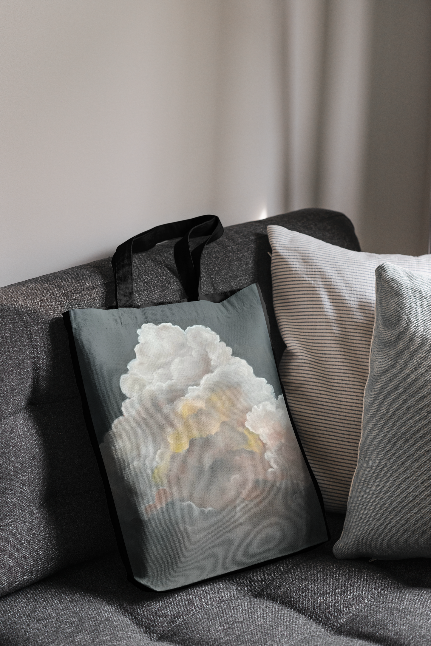 Landscape of Cream Canvas Tote Bag