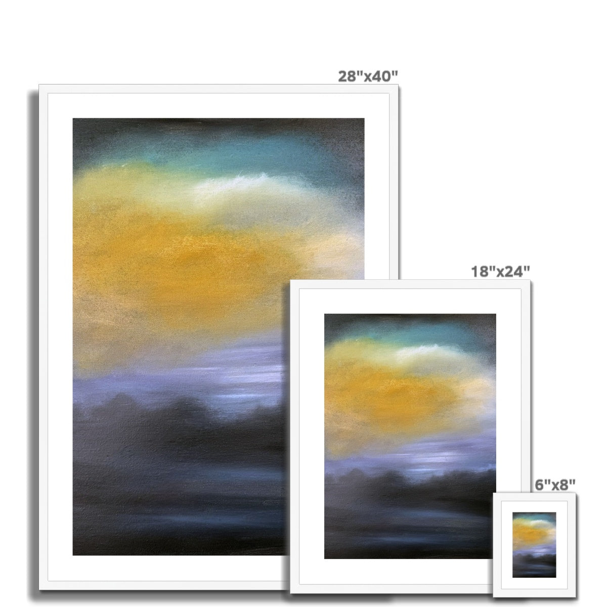 Until Dusk Framed & Mounted Print