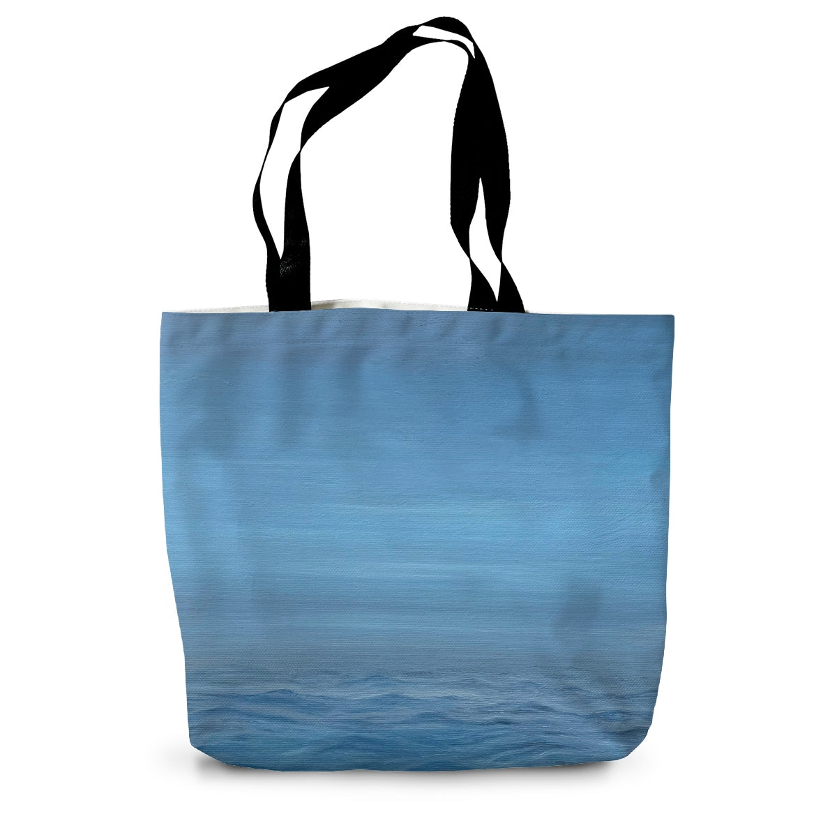 Blue Horizon Canvas Tote Bag