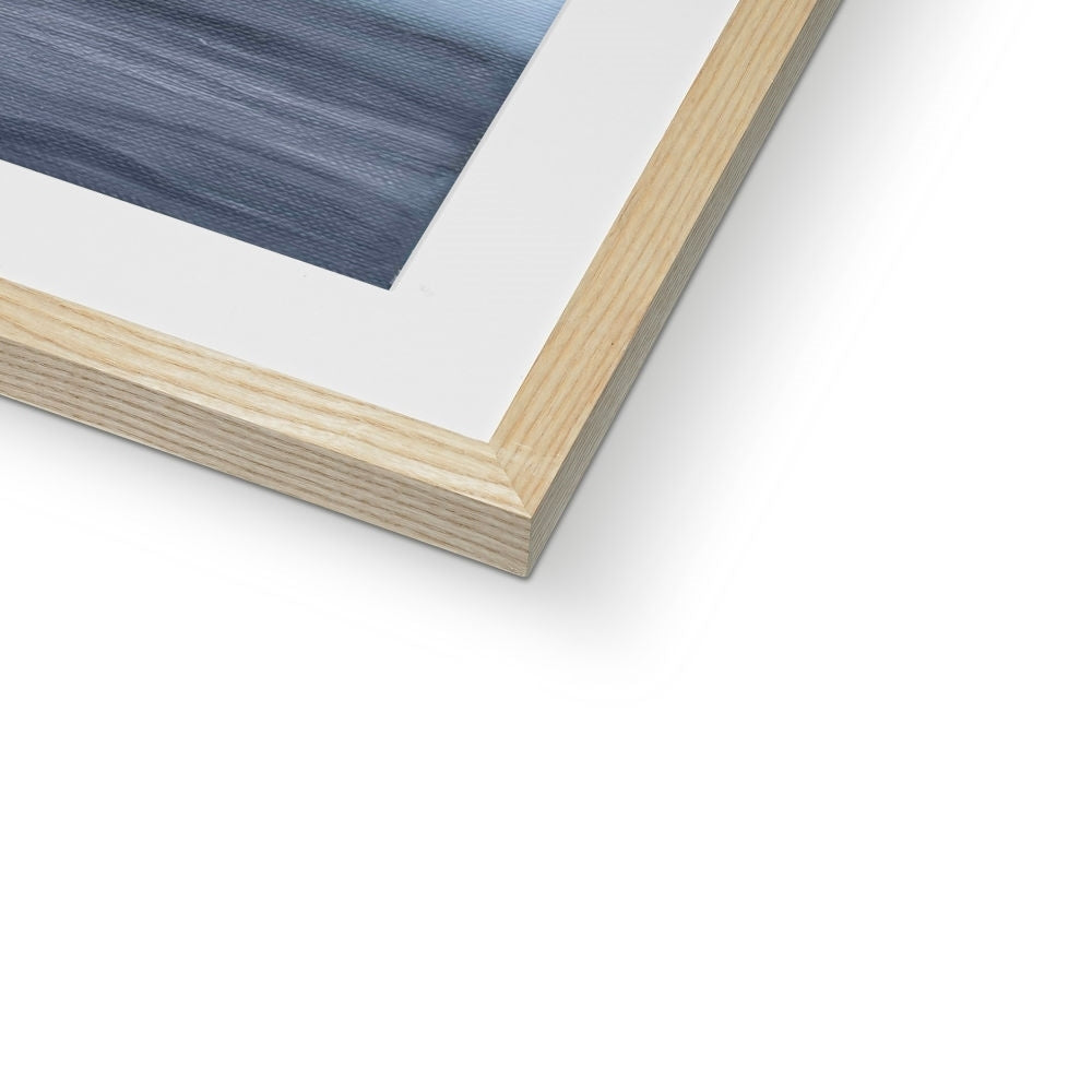Silent Grey Framed & Mounted Print