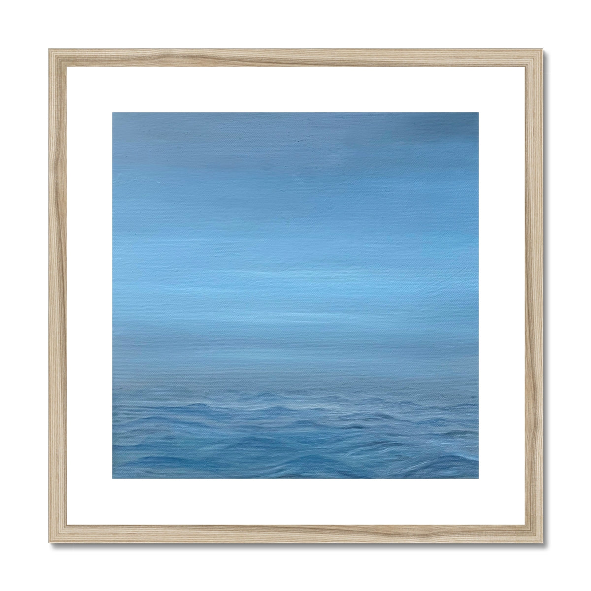 Blue Horizon Framed & Mounted Print