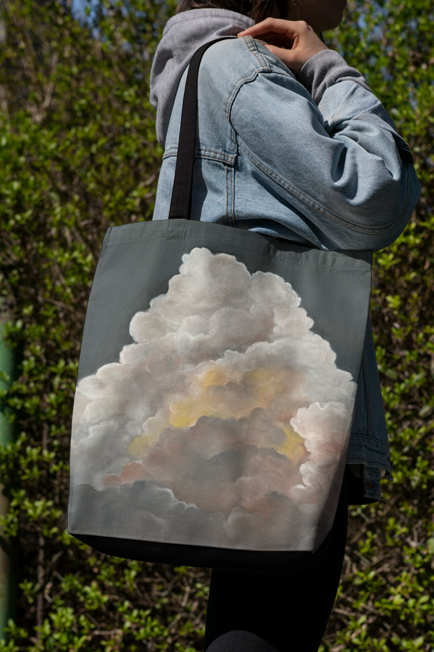 Landscape of Cream Canvas Tote Bag